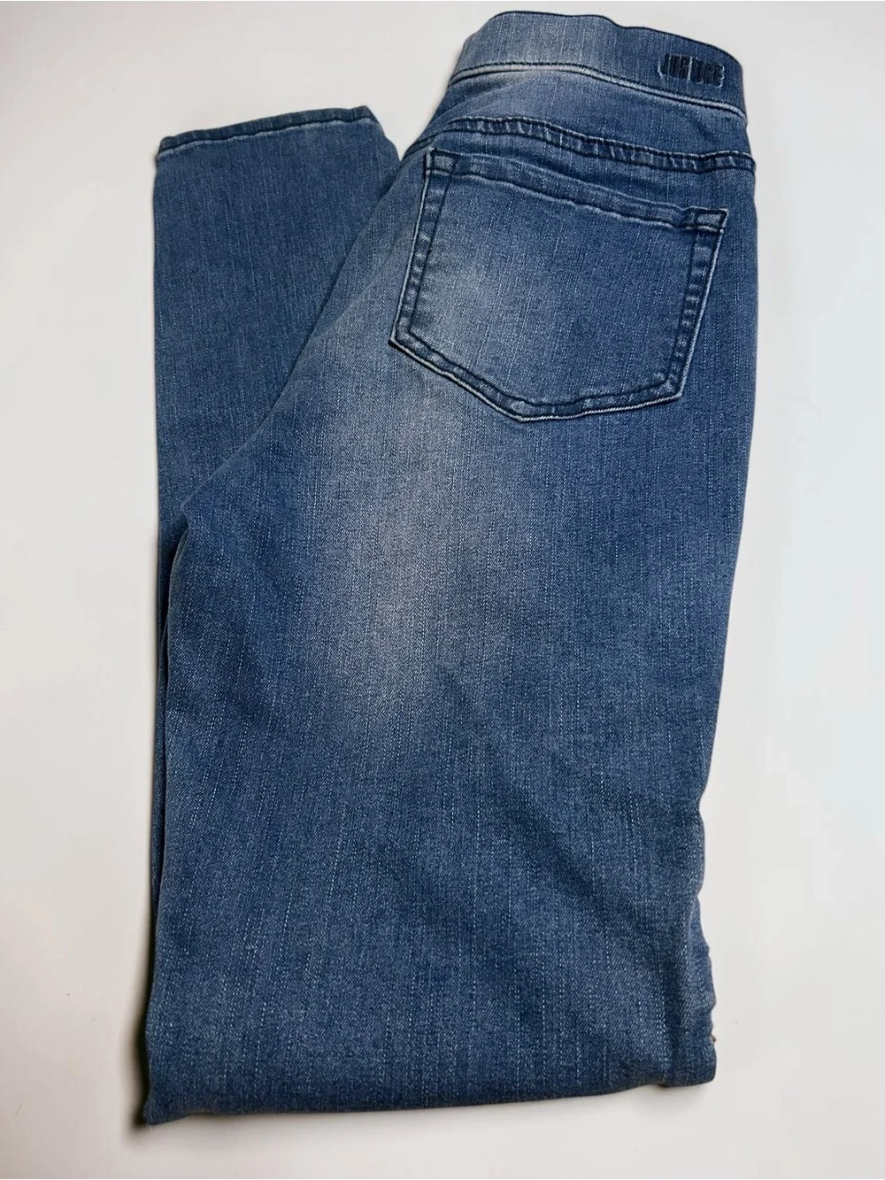 💟Justice Girls Size 16 Denim Jeggings Jeans